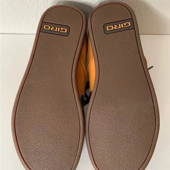 Vintage Giro Ollie Men's Leather and Suede Brown and Orange Sneakers Sz 8.5 - Picture 6 of 9